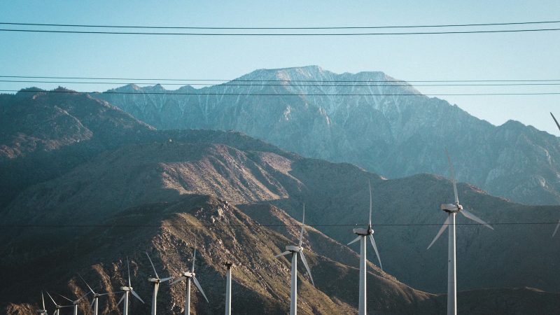 photography of windmill at daytime